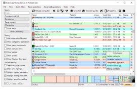 Bulk Crap Uninstaller- 免费开源Windows软件卸载工具