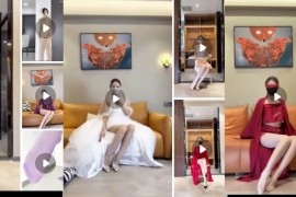 抖音 白玉花   极品少妇 大长腿 裸舞 诱惑福利 14V