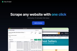 Easy Scraper-免费可视化网页爬虫工具 一键抓取任何网站数据