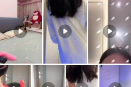 抖音 嗏烧包 颜值嫩妹  大长腿，裸舞 自摸