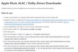  Apple Music Alac高解析度无损音乐下载-Apple Music ALAC / Dolby Atmos Downloader