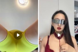 快手 柚柚琪宝  全新热舞超低角抖胸定制