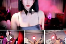网易CC 雅恩北北 极品美女 性感 丁字内 皮裤 揉奶巨乳  骚舞 2v