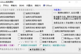 OlSoul(系统调校程序) v2024.03.08 单文件版