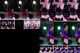 斗鱼 艺瑟妃 颜值美女 情趣 漏内 骚舞 9V